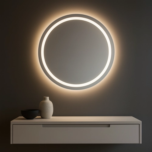 Lustro AMÉLIE LED — świetlista dekoracja w subtelnym stylu